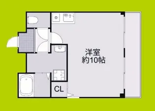 ドリームアサヒ【3階】の間取り