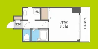 アーバネックス野田【5階】の間取り