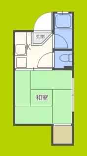 ビラ長居【1階】の間取り