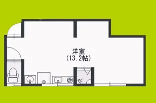 ノワール中島【2階】の間取り
