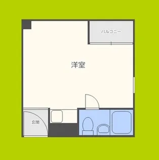 マリンコート【4階】の間取り