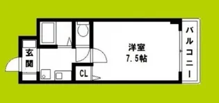 パンリーブル【3階】の間取り