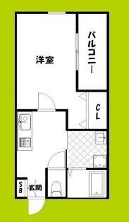 ユウパレス池上町【2階】の間取り