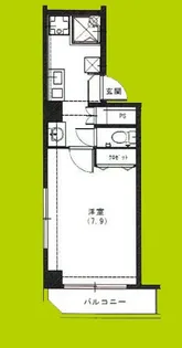 パティオス豊里館【5階】の間取り