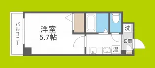 プレミアム本町【3階】の間取り