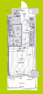 ファーストフィオーレ江坂ラディール【4階】の間取り