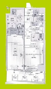 ファーストフィオーレ江坂ラディール【4階】の間取り