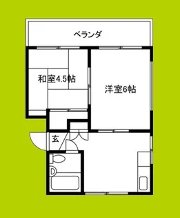 EXEマンション【3階】の間取り