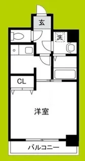 レバンガ阿倍野AP【5階】の間取り