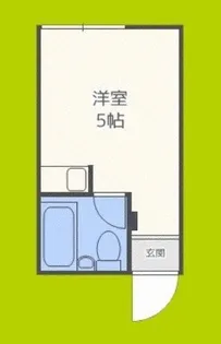 PANSHON CLEA【1階】の間取り