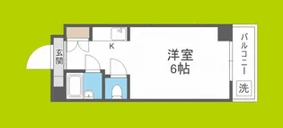 プレジデント横田【5階】の間取り