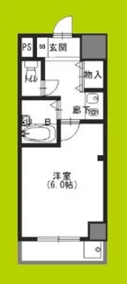 サンライズ壱番館【3階】の間取り