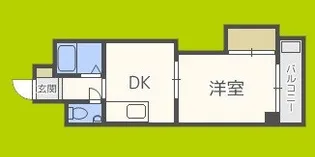 豊新グランドハイツ北【3階】の間取り