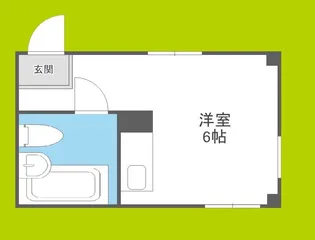 新大阪サンマンション2号館【4階】の間取り