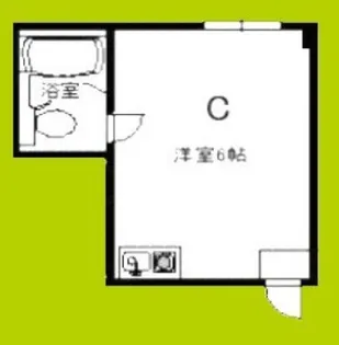 新大阪サンマンション1号館【4階】の間取り