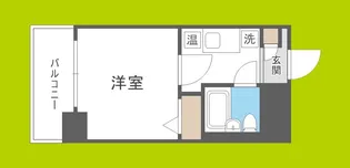 エスリード福島第2【2階】の間取り