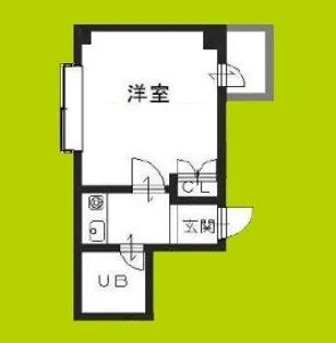 スピインス【5階】の間取り