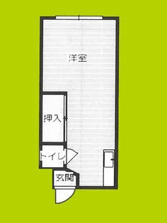 栄光マンション【4階】の間取り