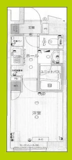 ラナップスクエア東梅田【10階】の間取り