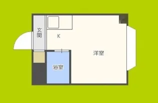 ロイヤル神路III【1階】の間取り