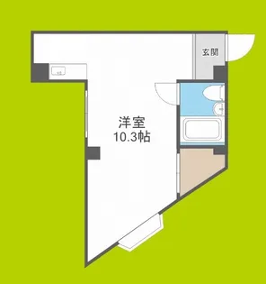 マンションぐっど【2階】の間取り