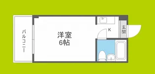 パークコート住之江【3階】の間取り