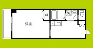 ラ・アベニュー中野【2階】の間取り