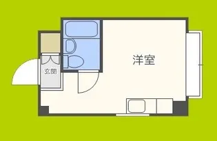 グランドハイツ喜連【2階】の間取り