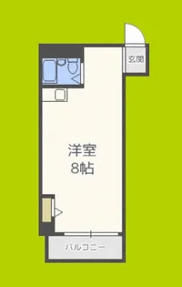 デイズハイツ朝潮橋【4階】の間取り