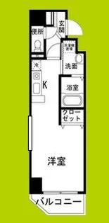 アリオーラ西梅田【6階】の間取り