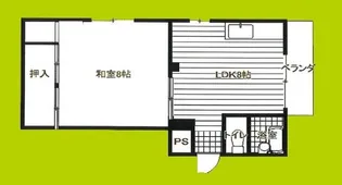 Y’sハウス【4階】の間取り