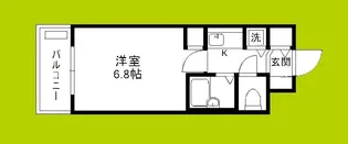 プレサンス同心アーバンステージ【2階】の間取り
