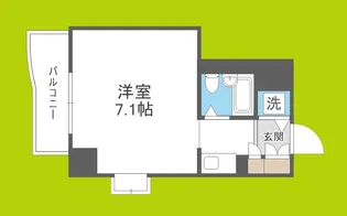 アルテハイム天王寺【6階】の間取り