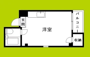 エレガンスコーポII【5階】の間取り