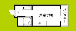 シャトー相川【2階】の間取り