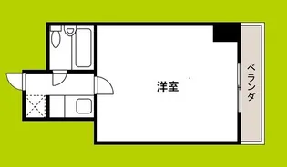 ミフネセントラルベア東三国【3階】の間取り