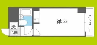 ミフネセントラルベア東三国【9階】の間取り