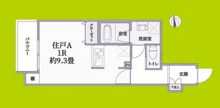 ウェルスクエア西宮【1階】の間取り