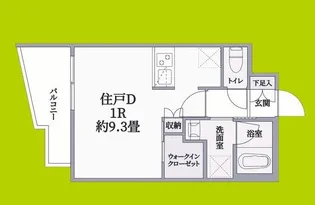 ウェルスクエア西宮【2階】の間取り