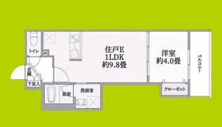 ウェルスクエア西宮【3階】の間取り