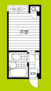 サニーハイツ都島【2階】の間取り