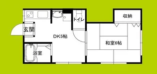 朝岡マンション【2階】の間取り