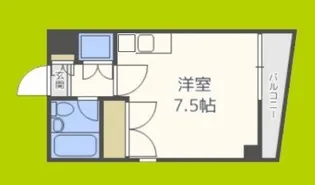 フォーラム都島内代駅前【5階】の間取り