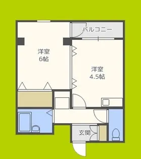 ARCO SOUTH【4階】の間取り