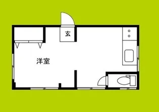 田島ハイツ【3階】の間取り