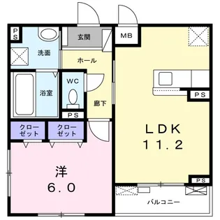 ティエラ・ナタール【2階】の間取り