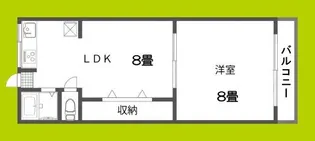 ファミール諏訪【3階】の間取り