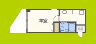 プレアール東中浜【3階】の間取り