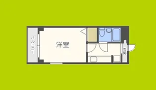 プレアール東中浜【4階】の間取り