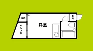 コンフォート今津【3階】の間取り